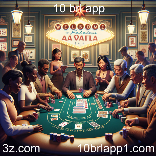 A Fascinante Jornada do Pôquer no 10 BRL App